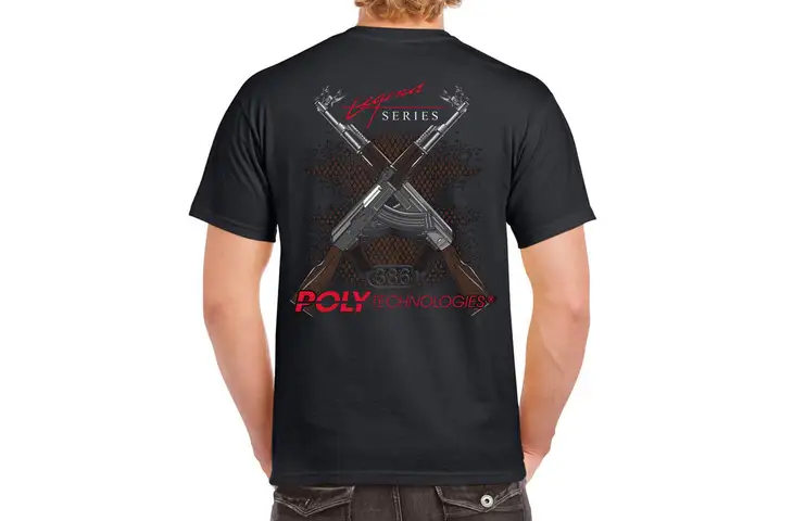 Poly Technologies Legend Chinese 7.62 AK47 Cross Rifle Tactical T-Shirt Men's — 6 models